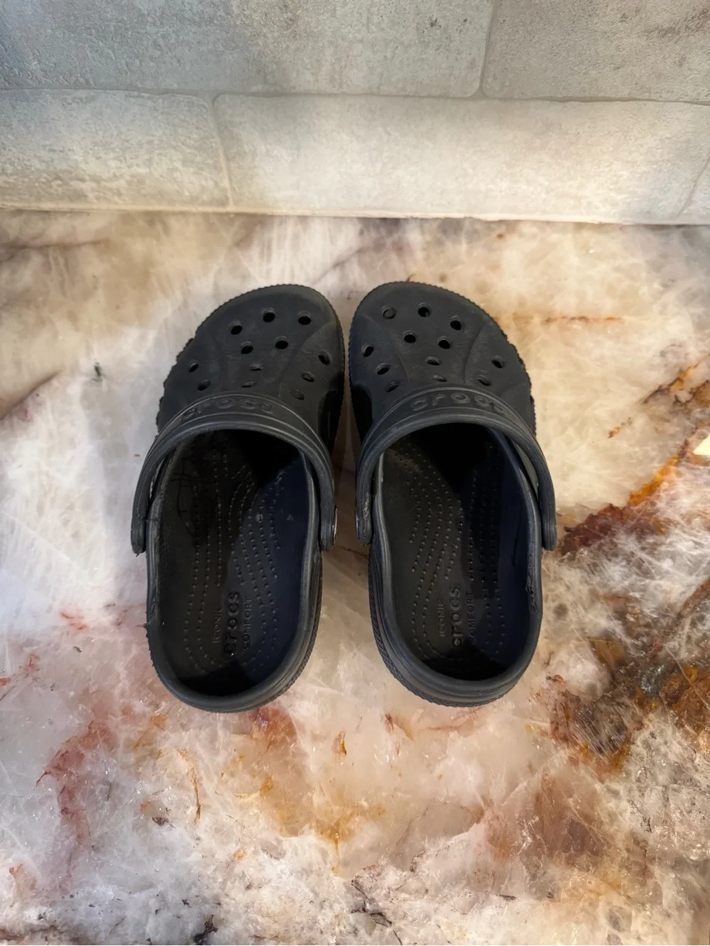 CROCS Kids Black Classic Clog